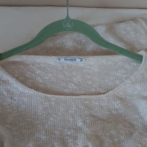 Pull & Bear Knubby Ivory Sweater - Picture 5 of 8